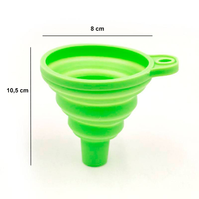 Funnel, сгъваем силиконов фуния за разливане на течности и други храни - Image 2