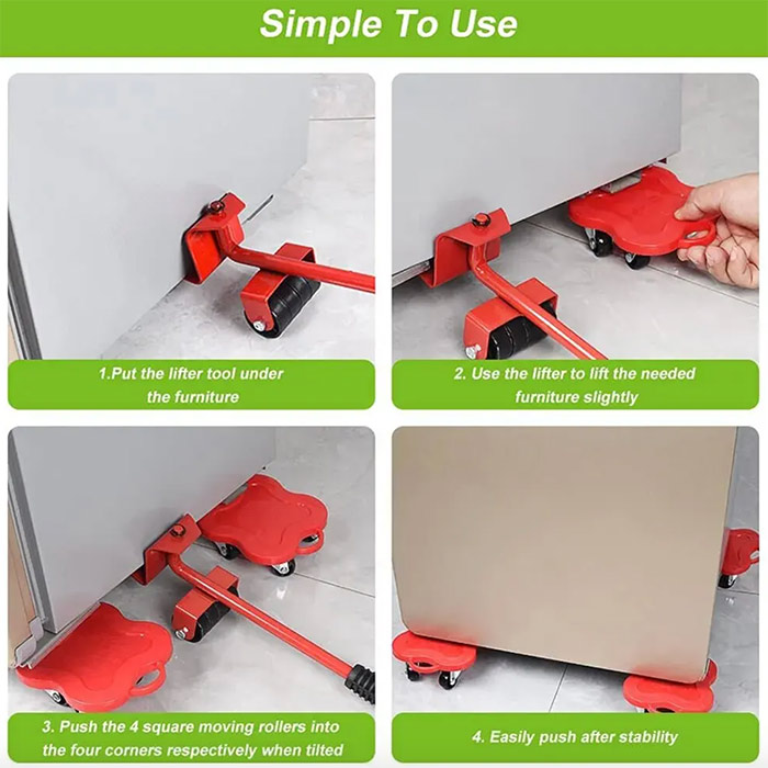 FurnitureMover, 15-частен комплект за преместване на мебели - Image 5