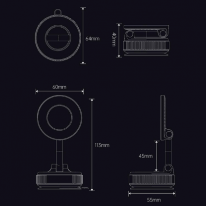GRIPTACK, Многофункционален магнитен автомобилен държач GripMount - Image 2