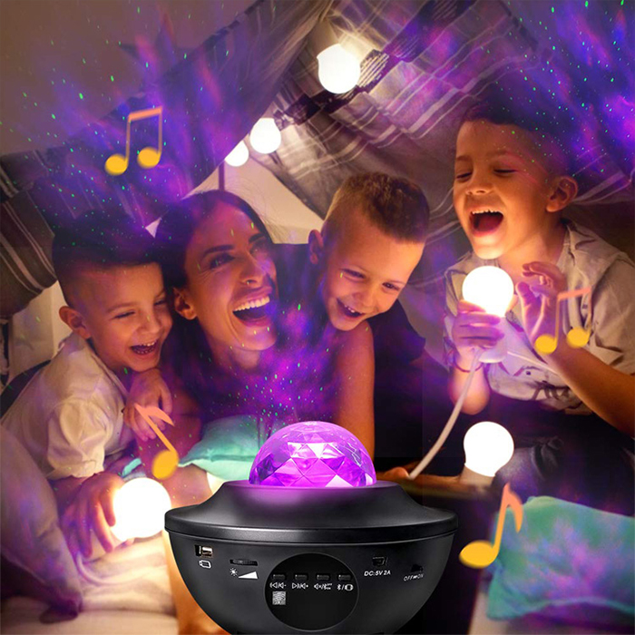 GalaxySky, говорител и проектор на звезди с включено дистанционно управление - Image 5