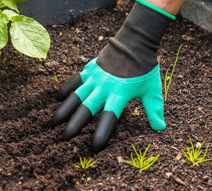 Gardenstar градински ръкавици с пластмасови нокти - Image 5