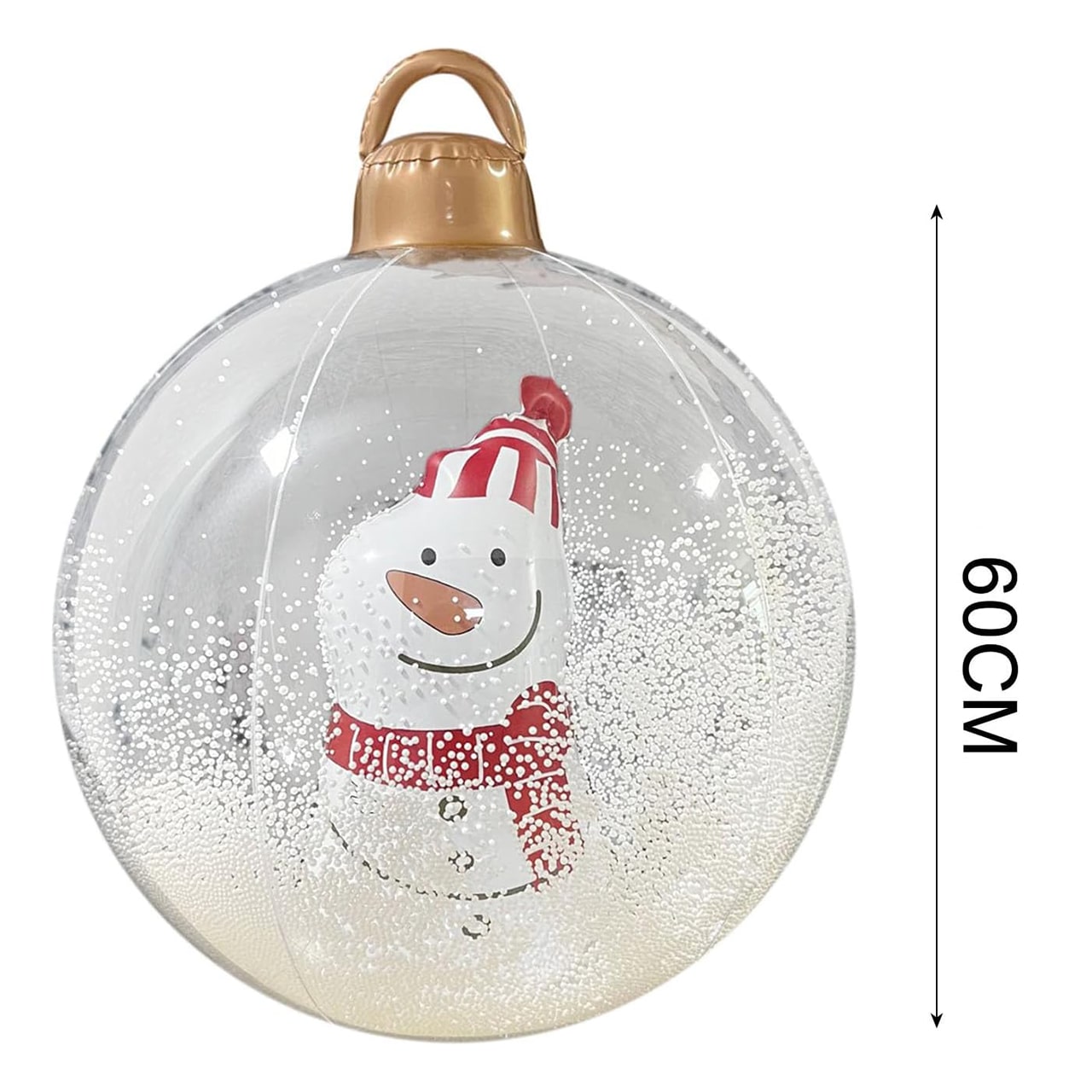 GlowySnowy, коледна топка с мотив на снежен човек и светлина - Image 9