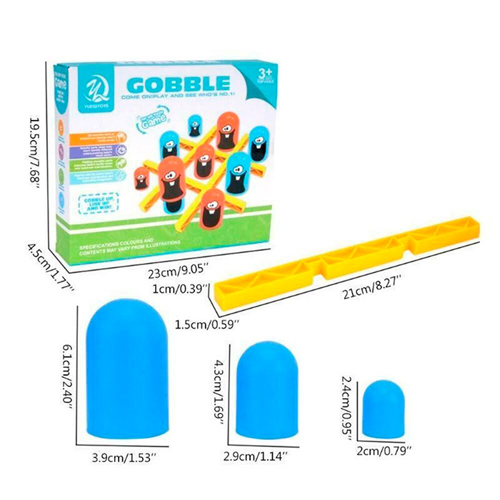 GobbleGame, е настолна игра 3 в ред - Image 2