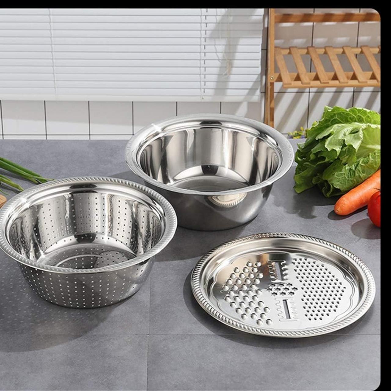 GraterBowl, 8-в-1 многофункционален кухненски ренде с купа - Image 8