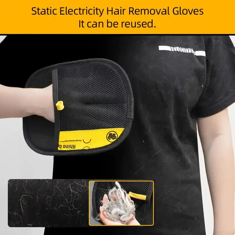 GroomyGlove, двустранна ръкавица за грижа за домашни любимци - Image 10