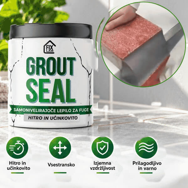 Уплътнител за пукнатини и фуги, GroutSeal - video