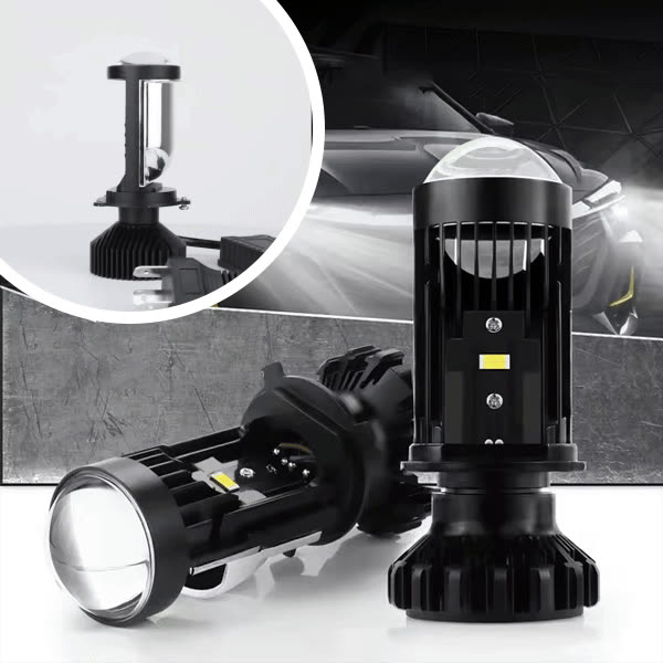 HIGHBM, LED фар RoadBeam с остър светлинен рез - video