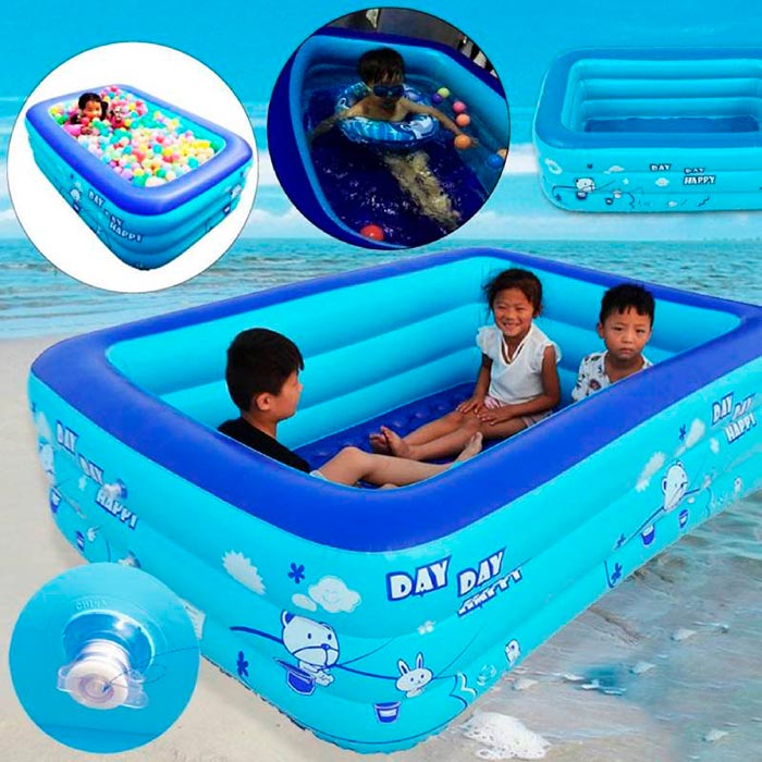 HappyPool, надуваем детски басейн - Image 3