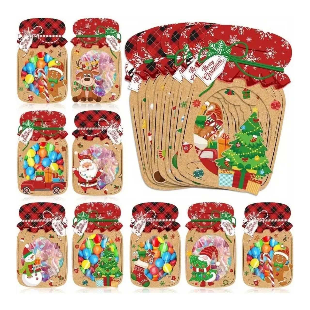 JarGifts, Коледен комплект с картички (48 бр.) - Image 5