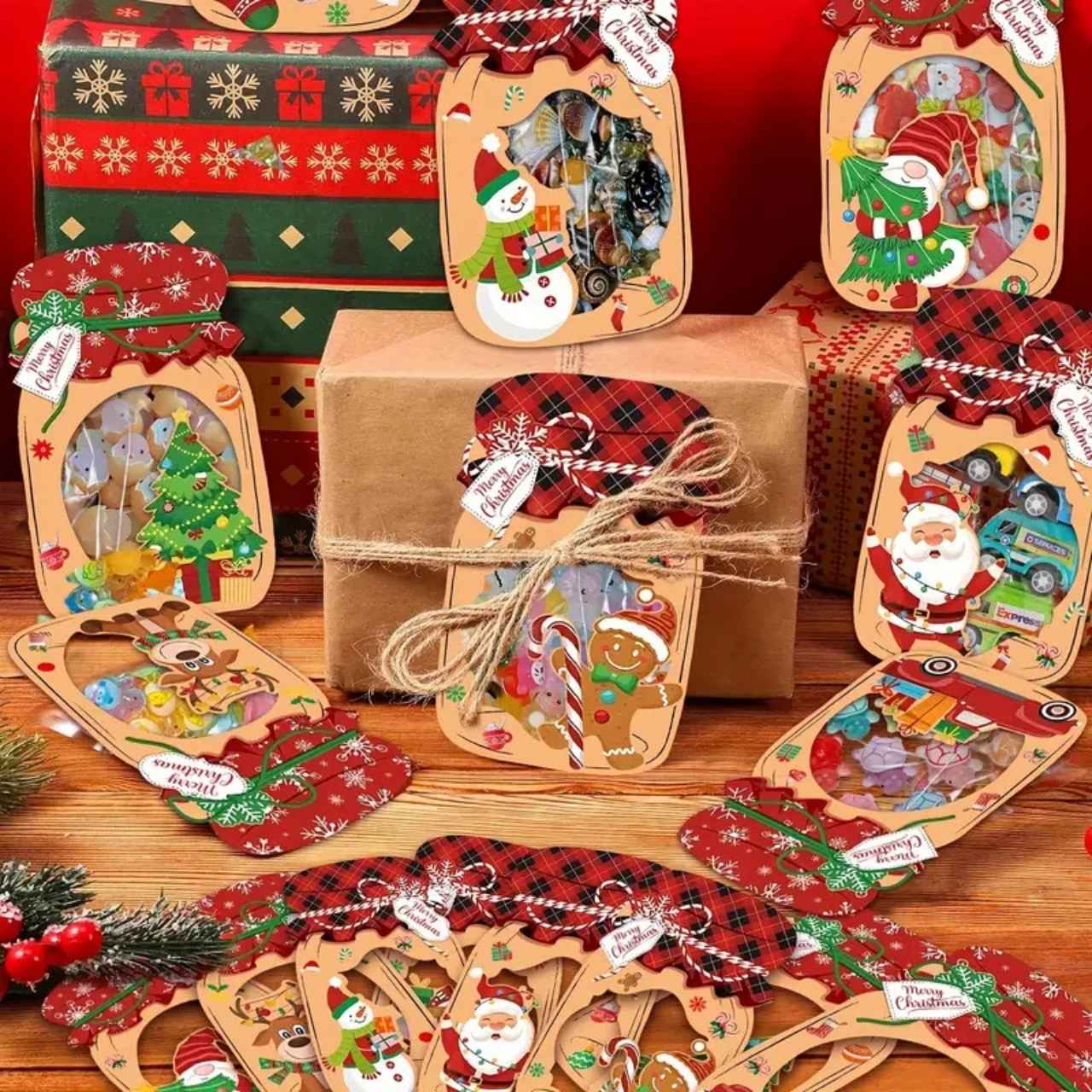 JarGifts, Коледен комплект с картички (48 бр.) - Image 9