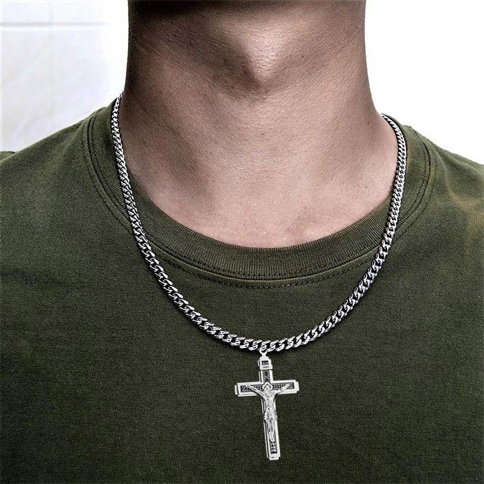 JesusNecklace, сребърно колие с Исус - Image 6