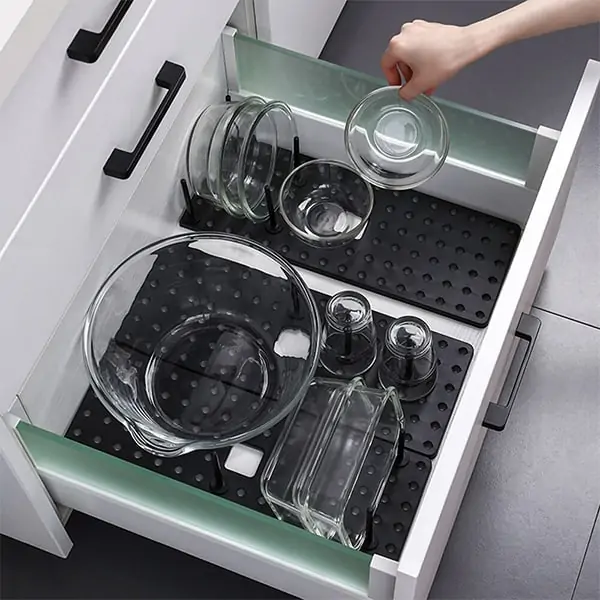 KitchenOrganizator, практичен държач за кухненски прибори и капаци - Image 7