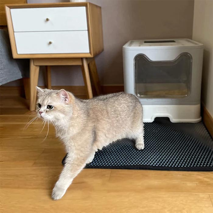 LitterMat, капанът за котешки пясък, който улавя пясъка - Image 2