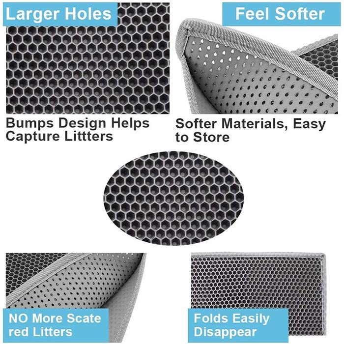 LitterMat, капанът за котешки пясък, който улавя пясъка - Image 5