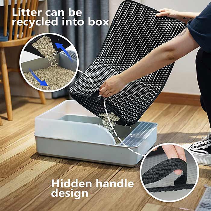 LitterMat, капанът за котешки пясък, който улавя пясъка - Image 8