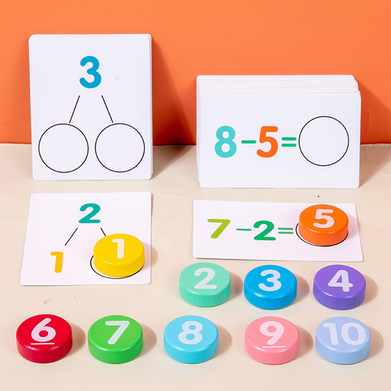 MathCards, образователна игра за учене на събиране и изваждане - Image 2