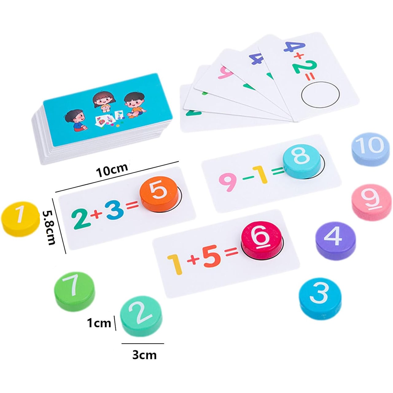 MathCards, образователна игра за учене на събиране и изваждане - Image 6
