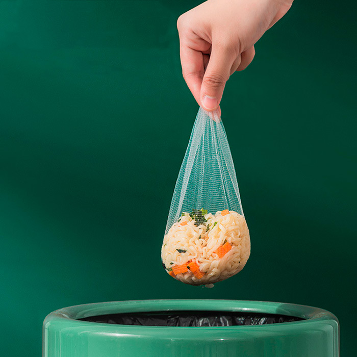 MeshBags, мрежести улавящи торбички за събиране на хранителни отпадъци в кухненската мивка (200 броя) - Image 6