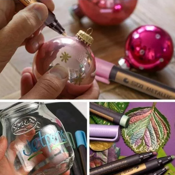 MetallicColorPen, 10-брой творчески комплект маркери - Image 8