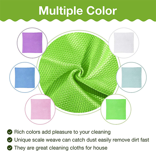 MicrofiberCloth, многофункционална микрофибърна кърпа за почистване (4 бр.) - Image 9
