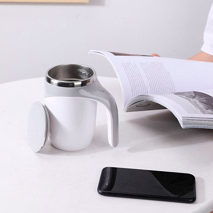 MixMug, термо чаша с бутон за разбъркване на напитки - Image 8