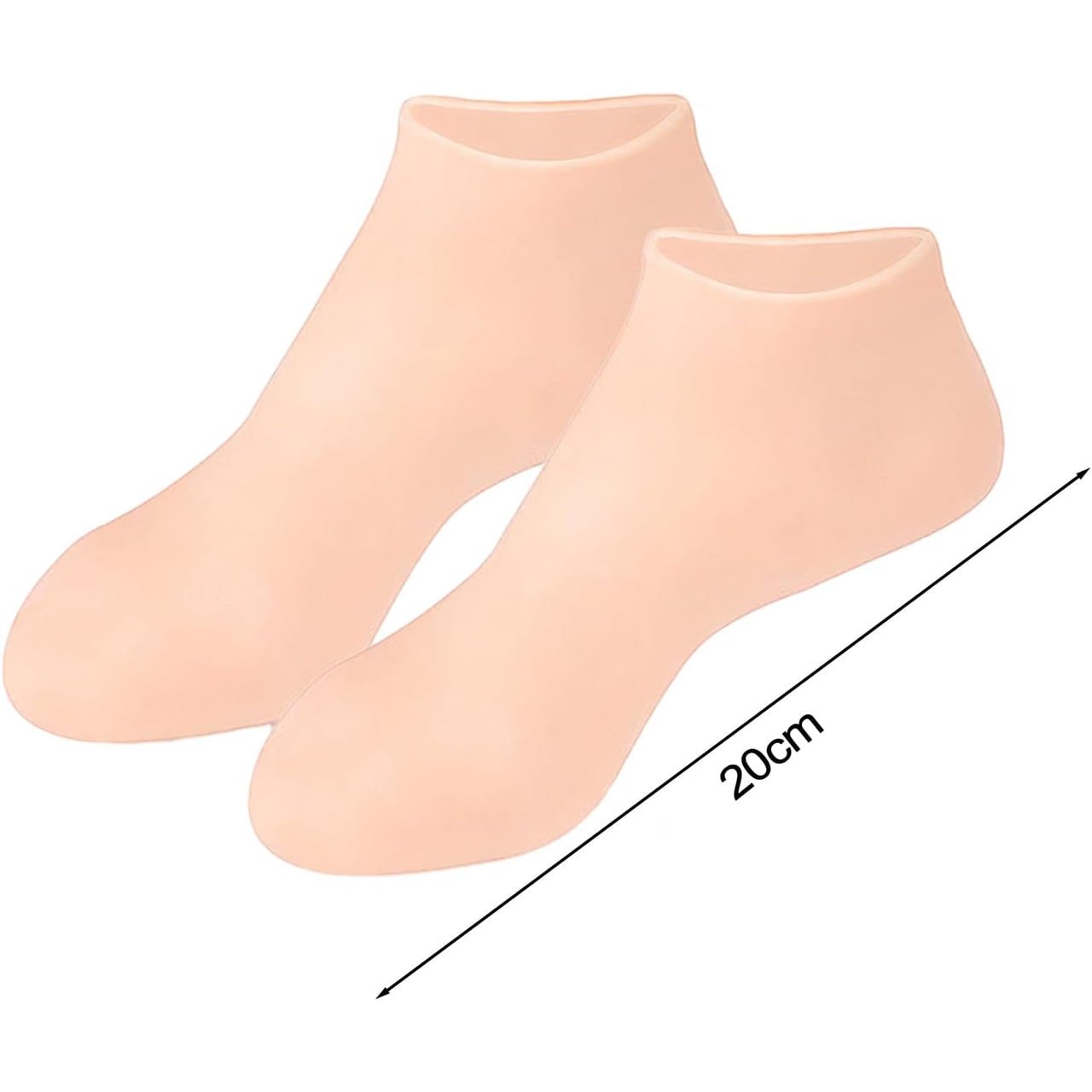 MoistMask, хидратиращи силиконови чорапи за грижа за краката (1+1 БЕЗПЛАТНО ) - Image 9