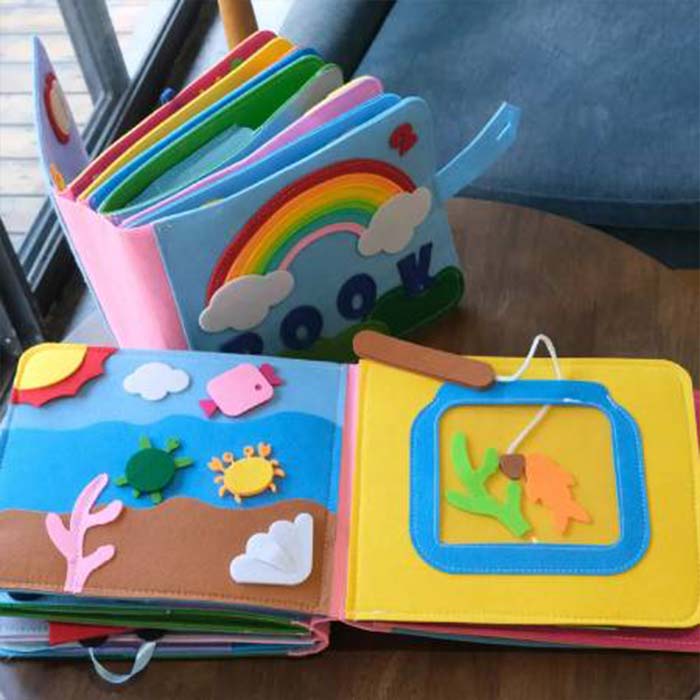MontessoriBook, една безшумна книга с различни дейности - Image 5