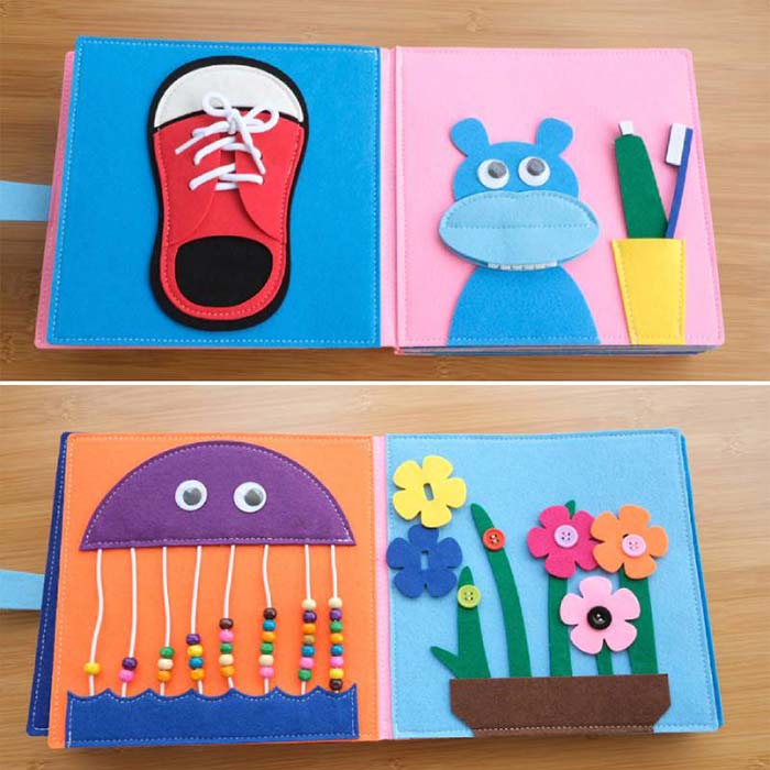 MontessoriBook, една безшумна книга с различни дейности - Image 7