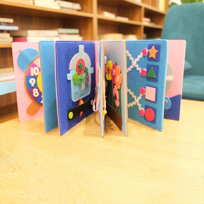 MontessoriBook, една безшумна книга с различни дейности - Image 9
