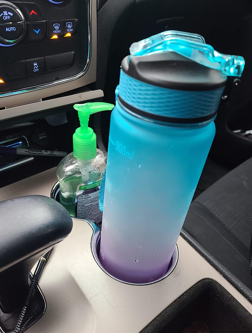 MotivationalBottle, бутилка за вода с мотивационни стихове и времеви маркери (1000 мл) - Image 9