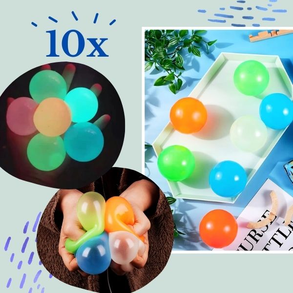 NEONBALLS, Светещи антистрес топки GlowBuddies - Image 4
