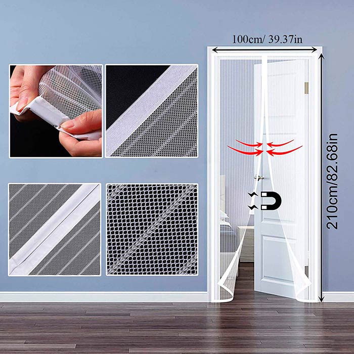 NoInsectCurtain, магнитна мрежа против комари - Image 2