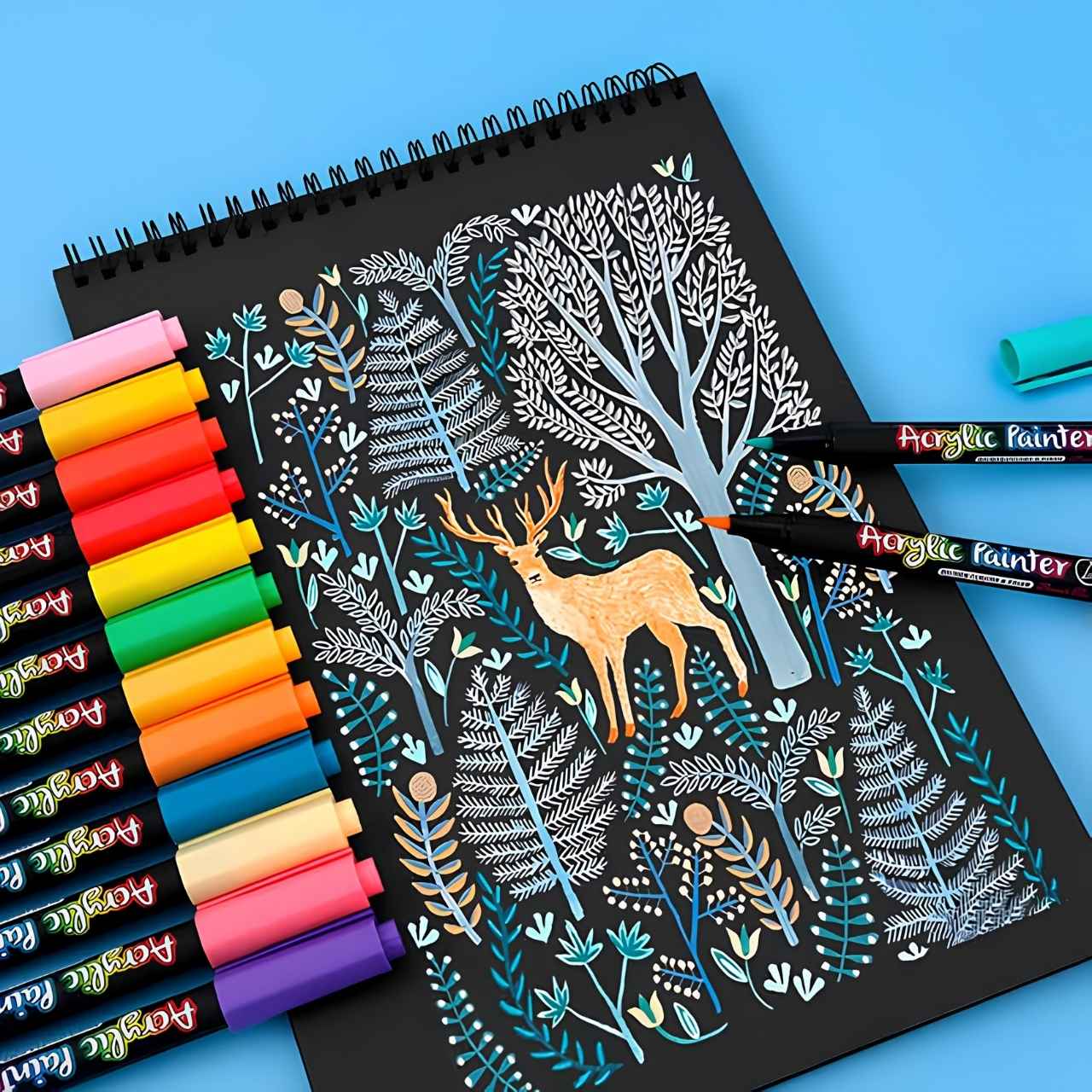 PaintAcrylic, акрилни маркери (12 броя) - Image 7