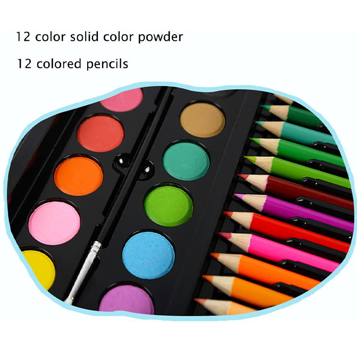PaintingKit, комплект от 86 части бои и други аксесоари, подходящи за възрастни и деца - Image 2