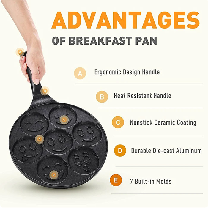 PancakePan, усмихната тиган за палачинки - Image 8
