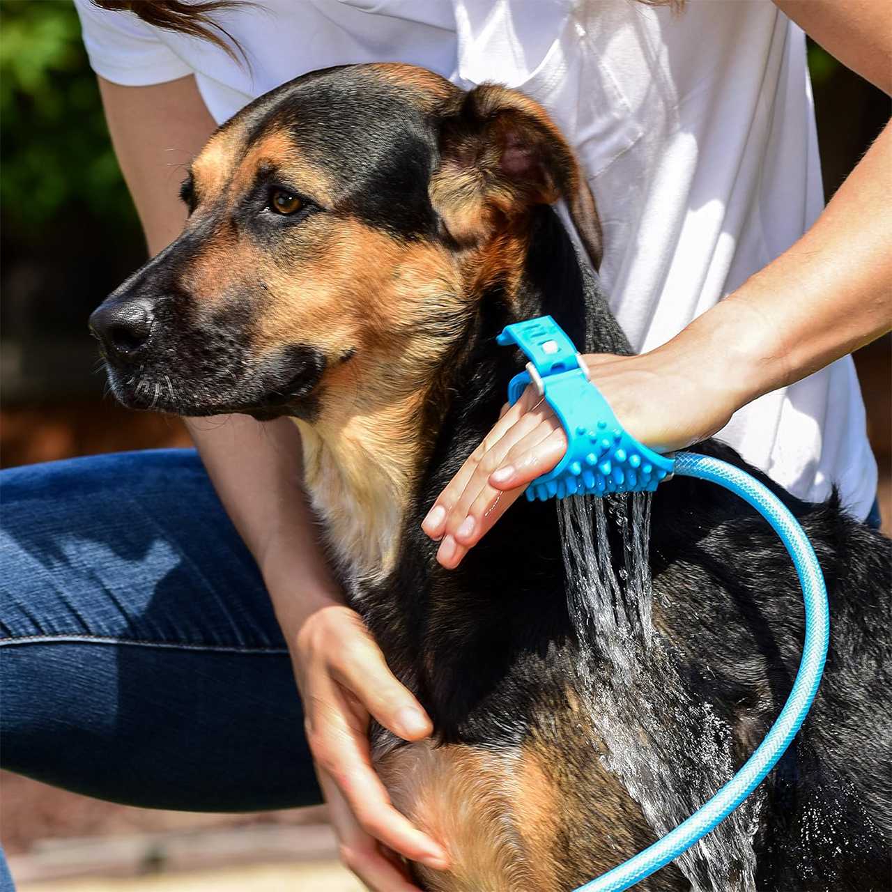 PawBath, многофункционална масажна четка за къпане на домашни любимци - Image 2