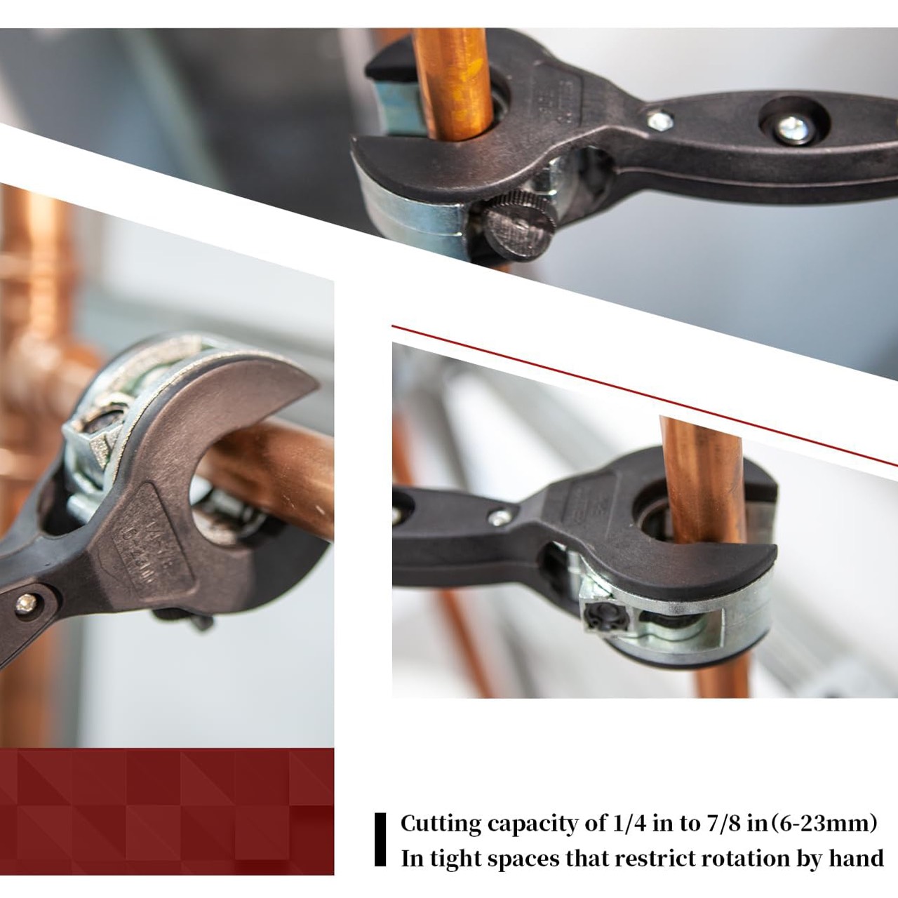 PipeCutter, Универсален ръчен резач за маркучи - Image 5