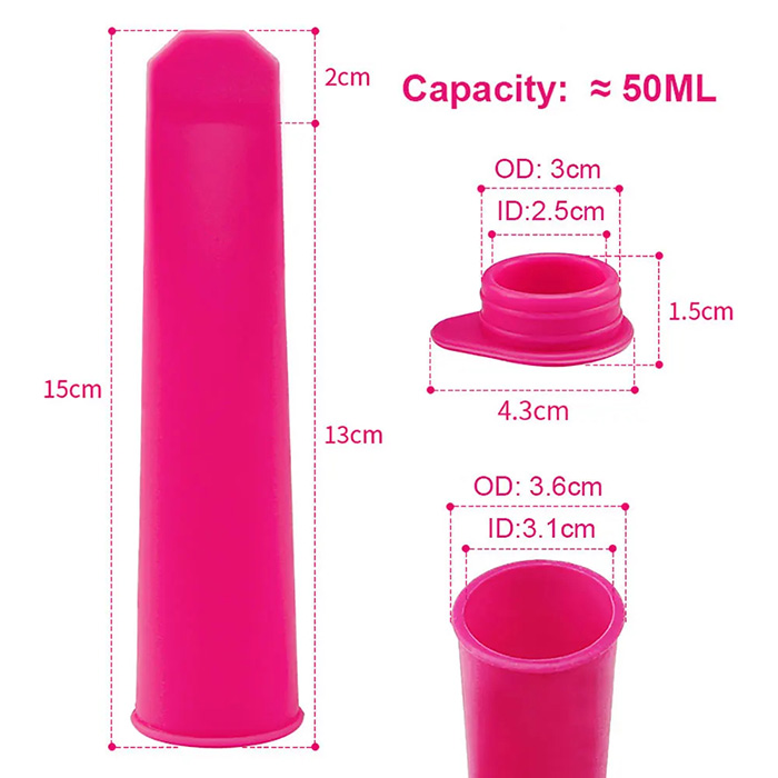 Popsy, силиконова форма за сладолед (6 броя) - Image 2