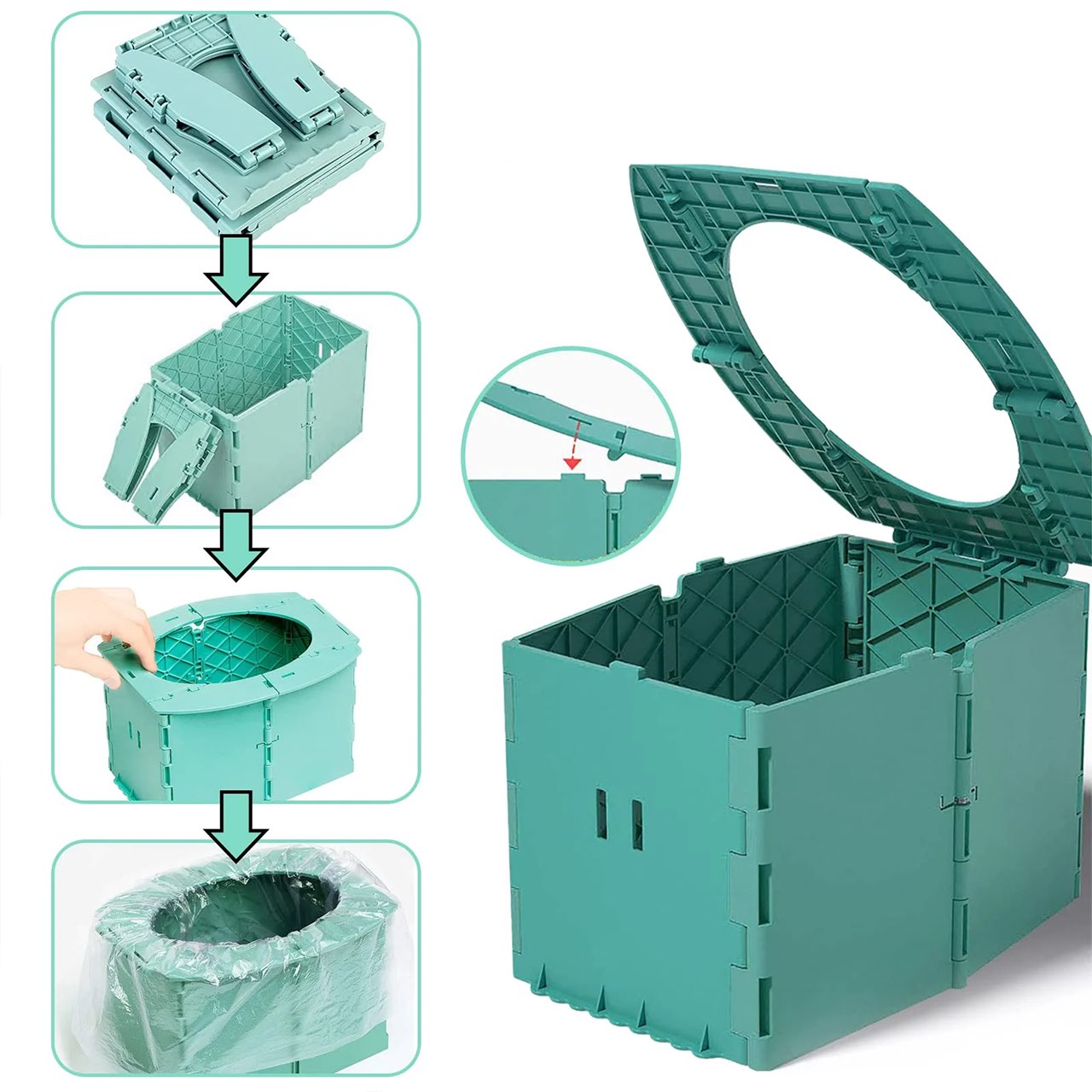 Potty, преносимо бебешко гърне - Image 2
