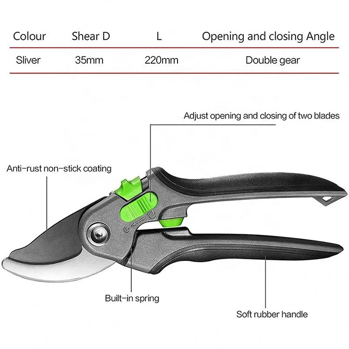 Pruner, ножици за резитба и подрязване - Image 2