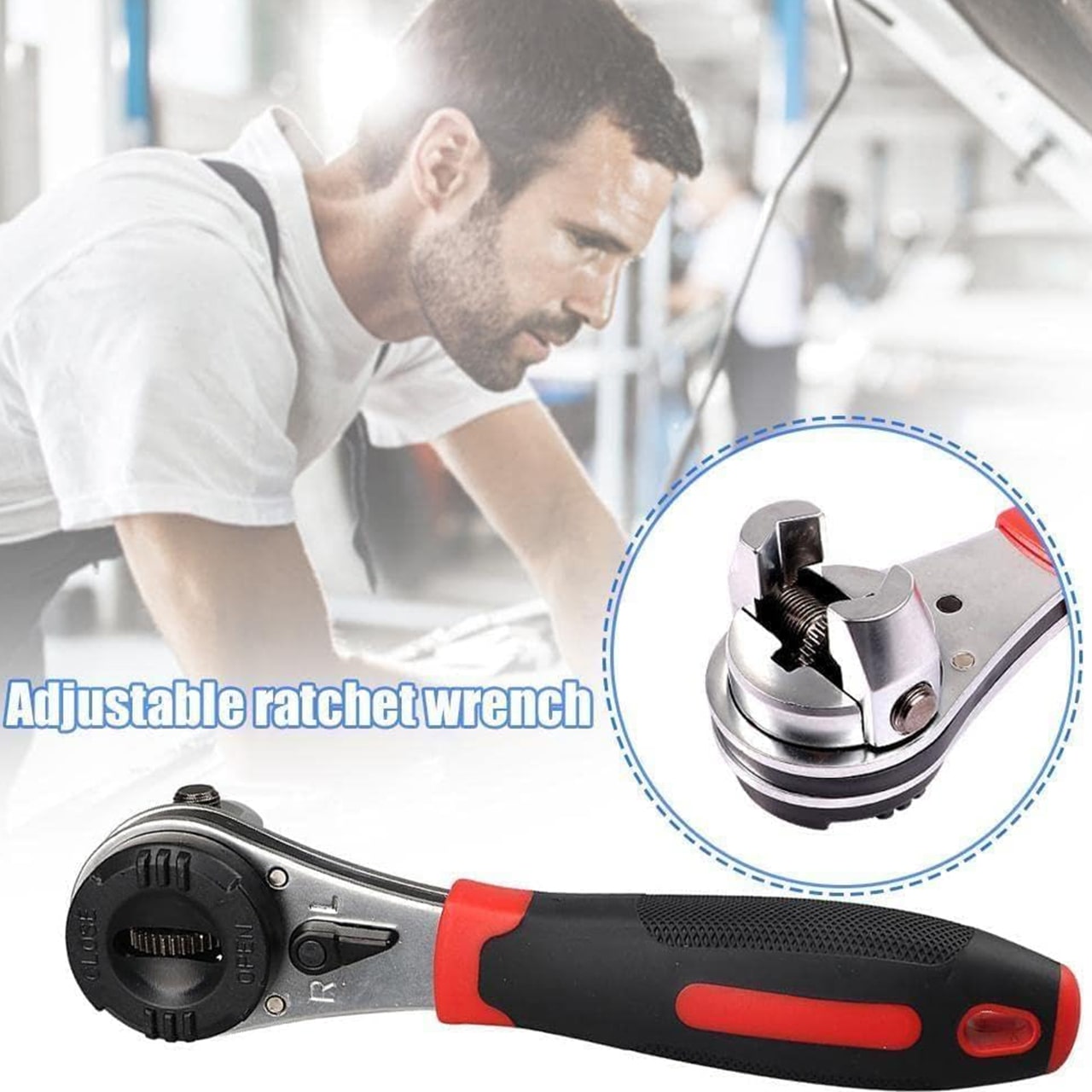 Ratchet, регулируем ключ с накрайник - Image 5