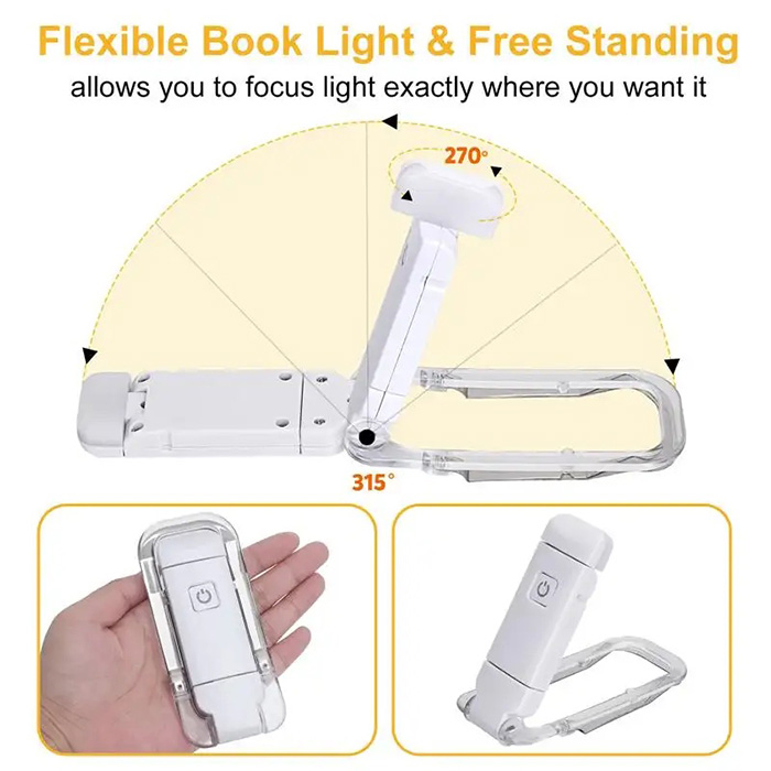 ReadLed, мини LED лампа, която може да се закачи на книга - Image 5