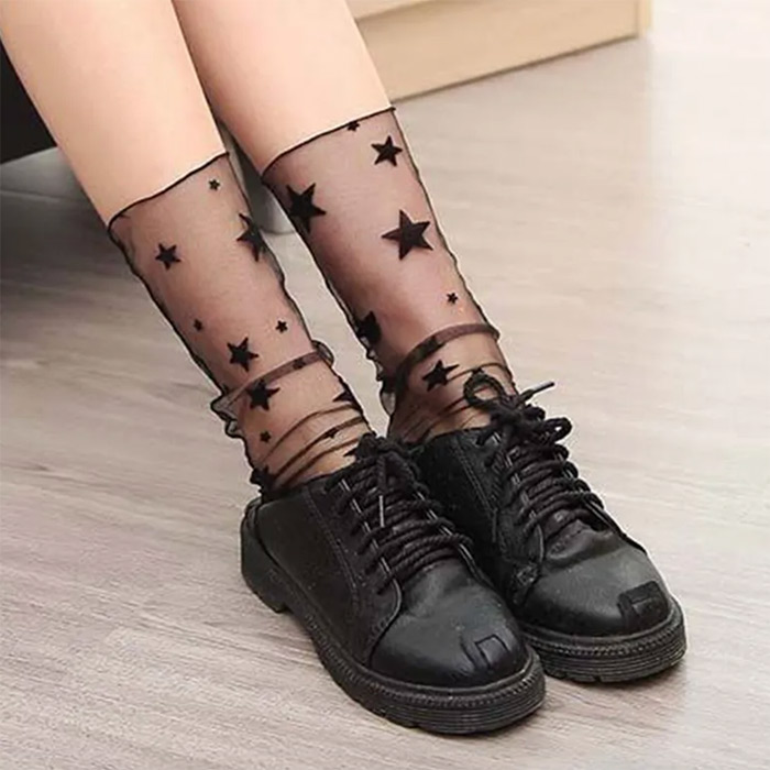 RetroMeshSocks, 5 чифта топли модни чорапи - Image 5