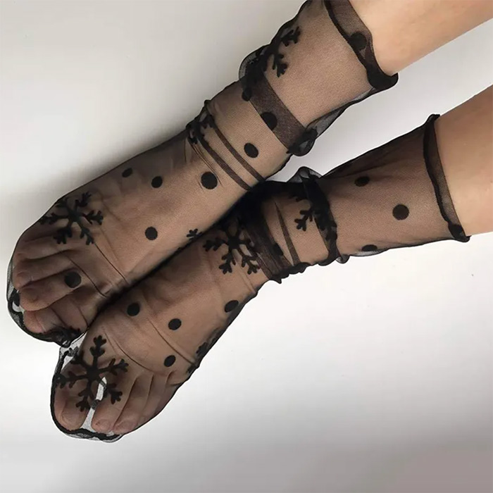 RetroMeshSocks, 5 чифта топли модни чорапи - Image 6