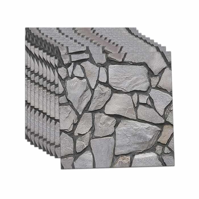 RocksWall, тримерни стикери за стена с рок ефект (10 бр.) - Image 7