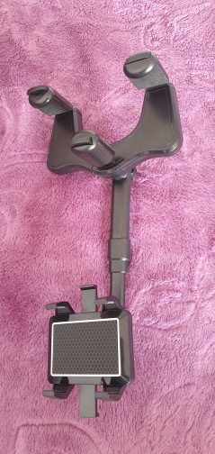 RotatableCarHolder, е държач за телефон с 360 градуса въртене, който може да се монтира на задното огледало - Image 5