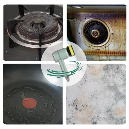 SCRUBBER, Безжичен комплект електрически четки за почистване - Image 3