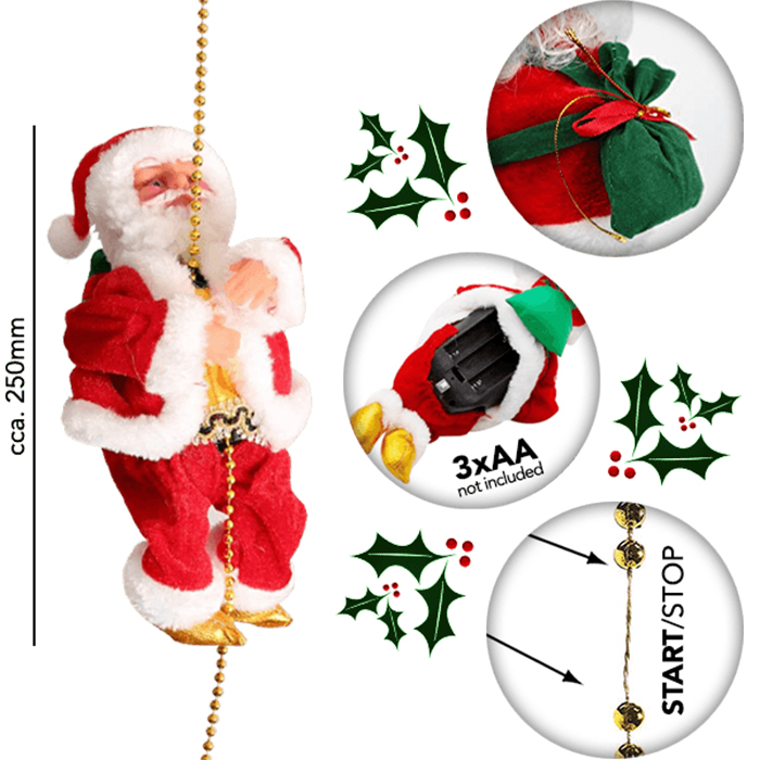 SantaStar, Дядо Коледа, свири музика и се катери по въже - Image 6