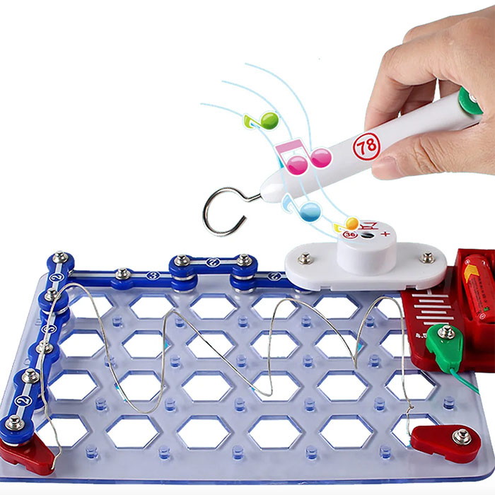 ScienceKit, една дидактична играчка, където детето учи основите на електричеството (17-частен свят) - Image 3