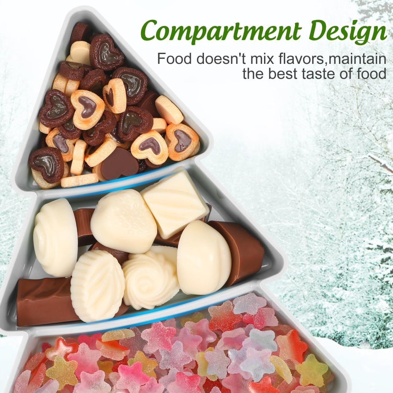 ServingTray, коледна поднос във формата на елха - Image 5